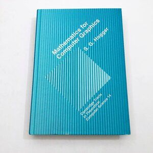 Vintage 1994 Mathematics for Computer Graphics Hardcover S. G. Hoggar
